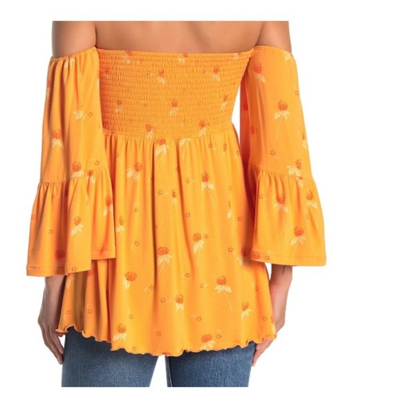 Free People Lana Orange Tunic. XS, M - Picture 3 of 8